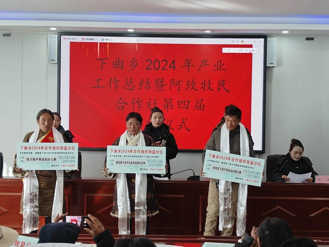 聂荣县下曲乡阿玫牧民合作社举行第四届分红仪式.jpg